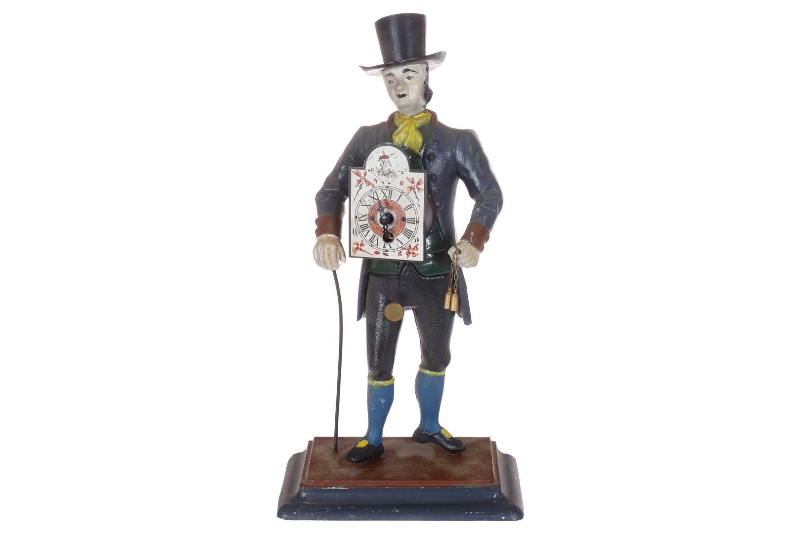 Orologio a figura di un orologiaio della Foresta Nera